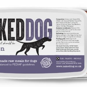NAKEDDOG Original Venison 2×500g