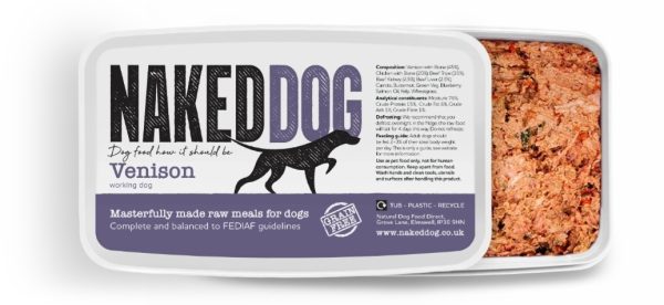 NAKEDDOG Original Venison 2×500g