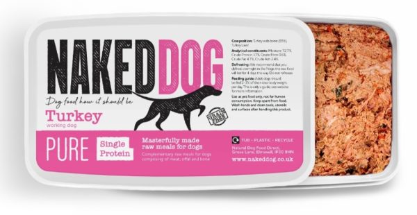 NAKEDDOG PURE Turkey 2×500g