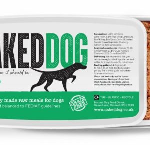 NAKEDDOG Original Lamb 2×500g