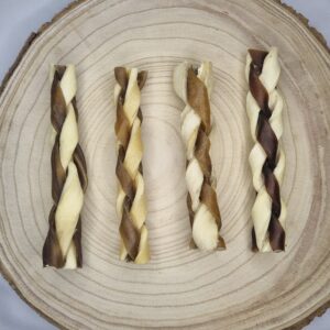 Medium Beef and Camel Braided Roll 